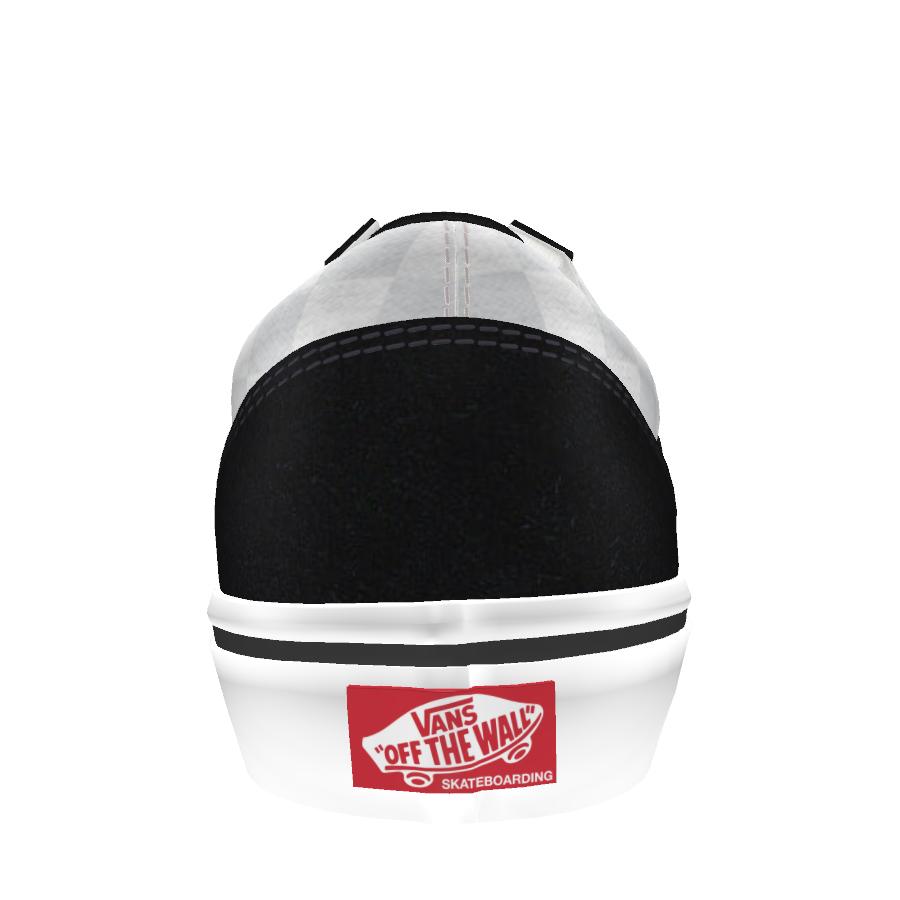 vans shoes back view